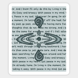 Mindfulness Symbol Magnet